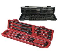Topolenashop SET 12 PUNTE TRAPANO MARTELLO PNEUMATICO PUNTALI PUNTA SCALPELLI SDS PLUS Acciaio al carbonio ad alto contenuto