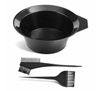 topolenashop Set Tinta Capelli con Ciotola e 2 Pennelli - Kit Professionale per Colorazione, Henné e Decolorazione - Accessori Parrucchiere e Uso Domestico 01756