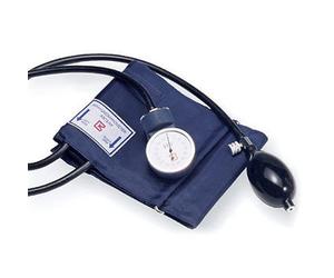 Topolenashop Sfigmomanometro Manuale da Braccio con Stetoscopio - Misuratore di Pressione Arteriosa a Pompa con Manometro Analogico, Bracciale Regolabile e Custodia per Uso Domestico e Professionale