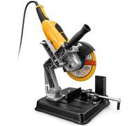 Topolenashop Supporto da Banco per Smerigliatrice Angolare 180 e 230 mm - Base Troncatrice Regolabile per Flex, Supporto per Taglio Metallo e Lavorazioni Officina | 2319058