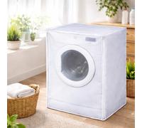 Topolenashop Telo Coprilavatrice Impermeabile 57x62x82 cm - Copertura Antigraffio con Zip Frontale per Lavatrice Carica Frontale, Protezione da Polvere, Umidità e Acqua per Interno ed Esterno | 59490