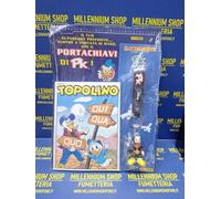 TOPOLINO 3680 Comics Speciale Art Director Max Pezzali + portachiavi DISNEY 883