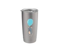 Topolino con Palloncino Compleanno Bicchiere termico in acciaio inox doppia parete