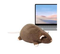 Topolino di peluche per coccolare e giocare, peluche per bambini, per donne, uomini, bambini, ragazze, ragazzi, adulti, soggiorno, camera da , tavolo, studio