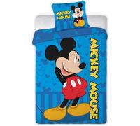 Topolino Disney Biancheria da Letto Reversibile 100x135 CM Cotone Nuovo