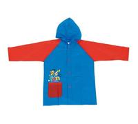 Topolino impermeabile per bambini | Giacca impermeabile tipo Topolino con cappuccio e bottoni a clip | Raincoat Mickey Mouse (FR/ES, età, 6 anni, 7 anni, regolare, blu), blu, 6-7 Anni