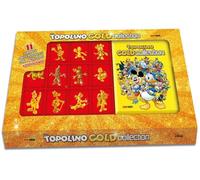 TOPOLINO, PAPERINO & CO. GOLDEN COLLECTION. CON 11 STATUINE DORATE - Panini