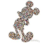 Topolino Ravensburger-16099 Mouse Puzzle con Forma de Mickey, Color Amarillo, 1000 (16099)