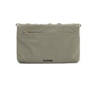 Topologie - Tracolla per accessori - Flat Sacoche Small Moss Papery in Pelle - Kaki