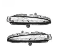 TOPOLVLCKC Indicatore direzione specchietto retrovisore Per Alphard Highlander VELLFIRE Sienna Specchietto Retrovisore Auto Commutazione Degli Indicatori Direzione Corona Kluger (White Lens)