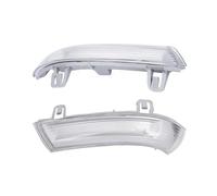 TOPOLVLCKC Indicatore direzione specchietto retrovisore Per VW Jetta Golf 5 MK5 Sagitar Specchietto Retrovisore Auto Indicatore Di Direzione Modificato Parte Ricambio (White a pair)