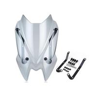 TOPOLVLCKC Parabrezza Per Moto Z650 Z 650 2017-2025 Parabrezza Deflettore Antivento Visiera Estensione per parabrezza moto(2020-2025 d)