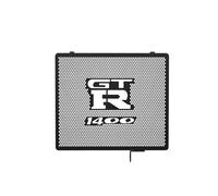 TOPOLVLCKC Per 1400GTR Concours 14 ZG1400 ABS 2008-2024 ZX-14R ZX1400 ZX14R ABS SE Griglia di Protezione del Radiatore per Motocicletta Griglia Protezione radiatore Motore(C Black)