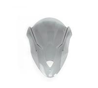 TOPOLVLCKC Per D&UCATI per 939S 950S 2017-2022 Parabrezza per Moto Deflettori Antivento Neri Estensione per Parabrezza Moto(Smoke Grey)