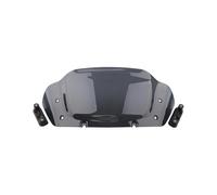TOPOLVLCKC Per H&Arley per Modelli CVO Street Glide FLHXSE 2023 2024 Parabrezza Nero fumé Parabrezza Estensione per Parabrezza Moto(Smoke)