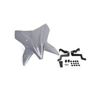 TOPOLVLCKC Per K&TM For1390 Super Duke R 2024 2025 Moto Visiera Acrilica Deflettore Parabrezza 3 Colori Kit Di Montaggio Carenatura Anteriore Estensione per parabrezza moto(Smoky)