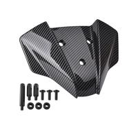 TOPOLVLCKC Per K&TM Per Duke390 125 250 2024 Parabrezza Parabrezza Deflettore Aria Anteriore Schermo Protezione Motore Accessori Estensione per parabrezza moto(Carbon fiber look)