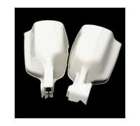 TOPOLVLCKC Per KLX250 KDX220 KL250 KLX KL 250 Protezione per Manubrio per Moto Protezione per Mani Scudo per Manubrio Protezione Frizione Moto(White)