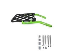 TOPOLVLCKC Per KLX250/KLX250S/KLX250SF 2009-2023 Per KLX300/KLX300SM 2009-2025 Supporto Per Portapacchi Posteriore Per Motocicletta Monoposto Corrimano posteriore passeggero della motocicl(Green)
