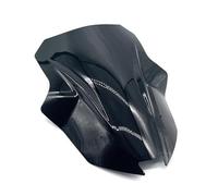 TOPOLVLCKC Per N&inja 1000 Per Z1000SX 2017-2021 Parabrezza Per Moto Visiera Adatta Deflettore Parabrezza Estensione per parabrezza moto(Black)