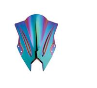 TOPOLVLCKC Per N&inja 500 Per EX500R 2024 2025 Parabrezza Per Moto Parabrezza Deflettore Per Parabrezza Protezione Estensione per parabrezza moto(Iridium)