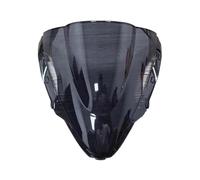 TOPOLVLCKC Per N&inja 636 Per ZX-6R 2024 2025 Parabrezza Per Moto Parabrezza A Doppia Bolla Deflettori D'aria Anteriori Estensione per parabrezza moto(GRAY)