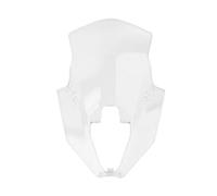 TOPOLVLCKC Per N&inja 650 Per EX650 Per ER-6F 2020-2024 Parabrezza A Bolle Per Moto Protezione Deflettore Parabrezza Estensione per parabrezza moto(Transparent)