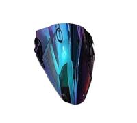 TOPOLVLCKC Per N&inja ZX-10R 2008 2009 2010 Per ZX6R 2009-2023 Parabrezza A Doppia Bolla Estensione per parabrezza moto(Iruidium 1)