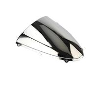 TOPOLVLCKC Per N&inja ZX-6R 636 2005 2006 2007 2008 Accessori Per Moto Parabrezza Parabrezza Schermo Deflettore Protettivo Estensione per parabrezza moto(Silver)
