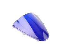 TOPOLVLCKC Per N&inja ZX-6R 636 2005 2006 2007 2008 Accessori Per Moto Parabrezza Parabrezza Schermo Deflettore Protettivo Estensione per parabrezza moto(Blue)