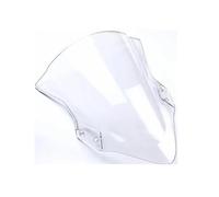 TOPOLVLCKC Per Ninja400 Per EX400 2018 2019 2020-2023 Parabrezza A Doppia Bolla Per Moto Protezione Deflettore Parabrezza Estensione per parabrezza moto(Clear)