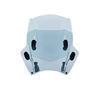 TOPOLVLCKC Per Parabrezza Per Moto Y&amaha, Coperture Per Parabrezza, Schermo Con Lente Fumé, Deflettore Per Moto Estensione per parabrezza moto(Adjust Light Grey)