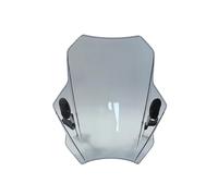 TOPOLVLCKC Per Parabrezza Per Moto Y&amaha, Coperture Per Parabrezza, Schermo Con Lente Fumé, Deflettore Per Moto Estensione per parabrezza moto(Grey 22-28mm)