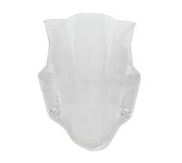 TOPOLVLCKC Per S&UZUKI per GSX250R 2017 2018 2019 2020 Deflettori Antivento per Moto Parabrezza Parabrezza Fumè Estensione per Parabrezza Moto(Clear)