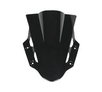 TOPOLVLCKC Per S&UZUKI per GSX250R 2017 2018 2019 2020 Deflettori Antivento per Moto Parabrezza Parabrezza Fumè Estensione per Parabrezza Moto(Black)