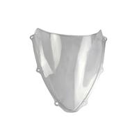 TOPOLVLCKC Per S&UZUKI per GSXR600 GSXR750 K6 2006-2007 Parabrezza Parabrezza Fumè Doppia Bolla Parabrezza Estensione per Parabrezza Moto(Clear)