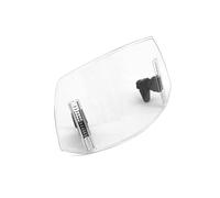 TOPOLVLCKC Per S&YM per JOYMAX Z250 Z300 TL500 Parabrezza per Moto Spoiler Regolabile Deflettore Parabrezza Estensione per Parabrezza Moto(Transparent)
