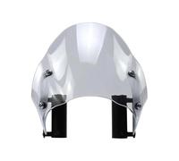 TOPOLVLCKC Per Vulcan S 650 2015-2025 Parabrezza Moto Deflettore Con Staffa Fissa Set Estensione per parabrezza moto(Transparent)