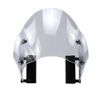TOPOLVLCKC Per Vulcan S 650 2015-2025 Parabrezza Per Moto Deflettore Parabrezza Con Staffa Fissa Set Estensione per parabrezza moto(Transparent)