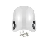 TOPOLVLCKC Per Vulcan S 650 Per VN650 2015-2024 Parabrezza Per Moto Protezione Per Parabrezza Supporto GPS Staffa Di Navigazione Estensione per parabrezza moto(STYLE 1 Clear)
