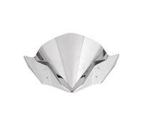 TOPOLVLCKC Per Y&amaha Per FZ-16 2014-2016 Deflettore Antivento Parabrezza Parabrezza Anteriore Moto Estensione per parabrezza moto(Chromium)