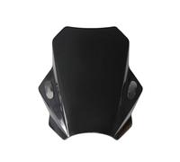 TOPOLVLCKC Per Y&amaha Per FZ1 FZ6 FZ8 Parabrezza Per Moto Copri Parabrezza Schermo Lente Fumé Deflettore Per Moto Estensione per parabrezza moto(Black)