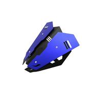 TOPOLVLCKC Per Y&amaha Per MT-03 Per MT-25 2020-2023 Parabrezza Per Motocicletta Sport Touring Kit Di Estensione Parabrezza Deflettore Antivento Estensione per parabrezza moto(MT25 blue)