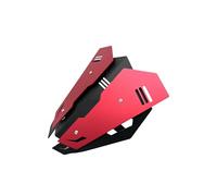 TOPOLVLCKC Per Y&amaha Per MT-03 Per MT-25 2020-2023 Parabrezza Per Motocicletta Sport Touring Kit Di Estensione Parabrezza Deflettore Antivento Estensione per parabrezza moto(MT25 red)