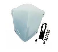 TOPOLVLCKC Per Y&amaha Per MT-07 2014-2020 Per FZ-07 2018 2019 Parabrezza Anteriore Per Motocicletta Sport Touring Visiera Parabrezza Deflettore Estensione per parabrezza moto(A 2018-2020)