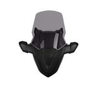 TOPOLVLCKC Per Y&amaha Per NMAX 125 Per NMAX155 2021 2022 Parabrezza Parabrezza Con Estensione per parabrezza moto(GreyA)
