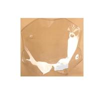 TOPOLVLCKC Per Y&amaha Per TMAX 530 2012-2016 Parabrezza Parabrezza Deflettore Estensione Spoiler Deflettore Estensione per parabrezza moto(Transparent)