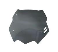 TOPOLVLCKC Per Y&amaha Per TMAX560 2022-2024 Moto Sport Deflettore D'aria Corto Parabrezza Schermo Anteriore Parabrezza Carenatura Estensione per parabrezza moto(Black)