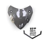 TOPOLVLCKC Per Y&amaha Per Tricity300 2020-2025 2023 2022 Sport Parabrezza Visiera Parabrezza Anteriore Moto Estensione per parabrezza moto(Gray)