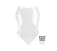 TOPOLVLCKC Per Y&amaha Tracer900 GT 2018-2020 Per Tracer 9 2021-2024 Parabrezza Parabrezza Deflettore Aria Schermo Anteriore Estensione per parabrezza moto(Clear)